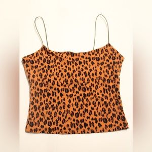 Cheetah crop top from Nordstrom